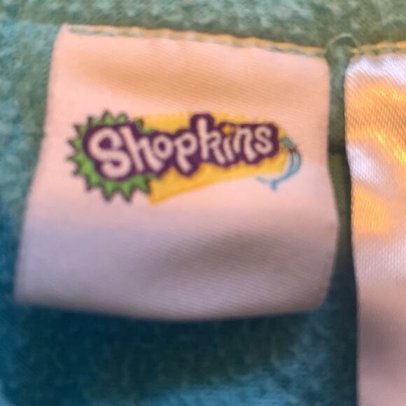 Shopkins Girls Pajama Set 2 Piece Shirt Pants Blue Size 4/5 - Picture 3 of 3